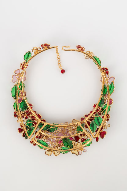 Collier fleurs Augustine