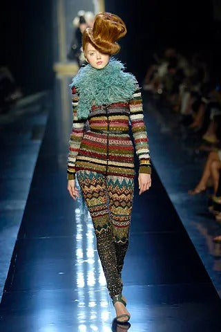 Gilet patchwork Jean-Paul Gaultier Haute Couture