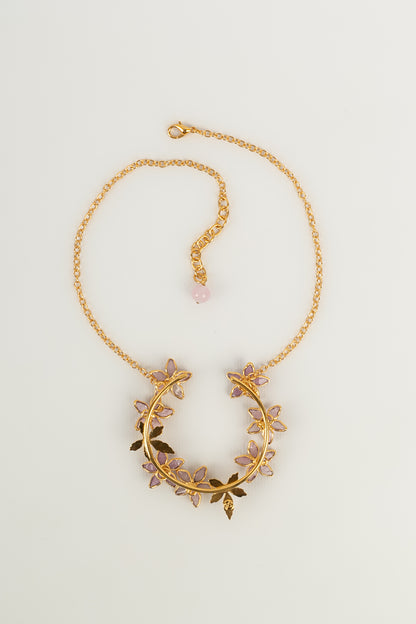 Collier fleurs Augustine