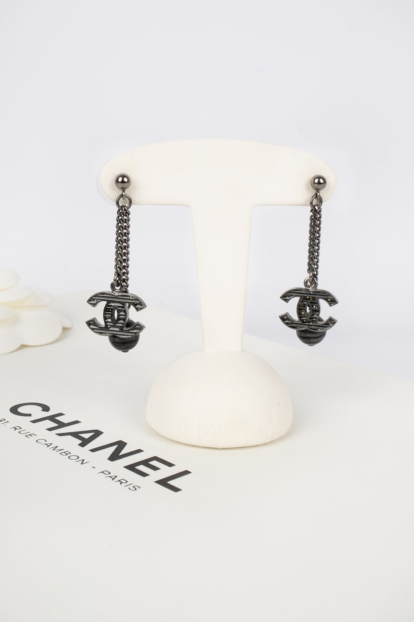 Boucles d'oreilles cc Chanel 2010