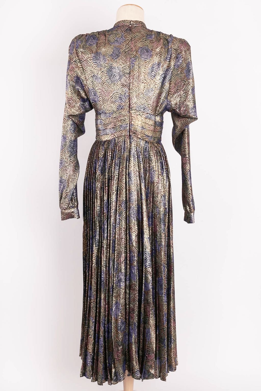 Robe en lamé Nina Ricci