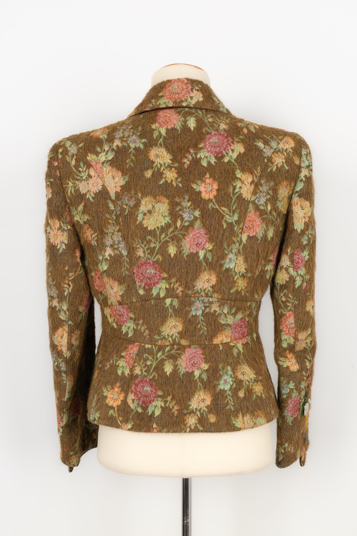 Veste fleurie Christian Lacroix