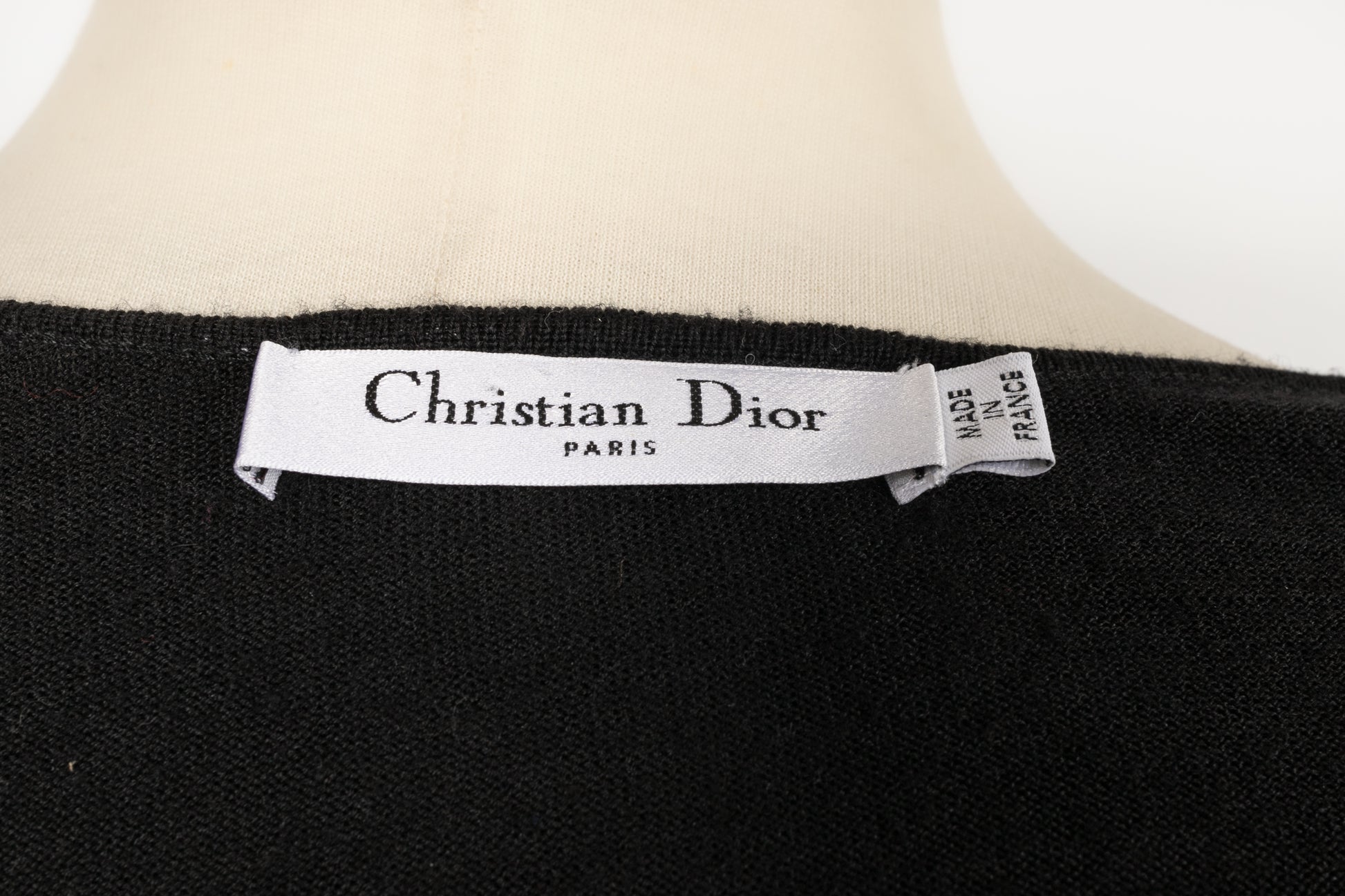 Pull noir Dior