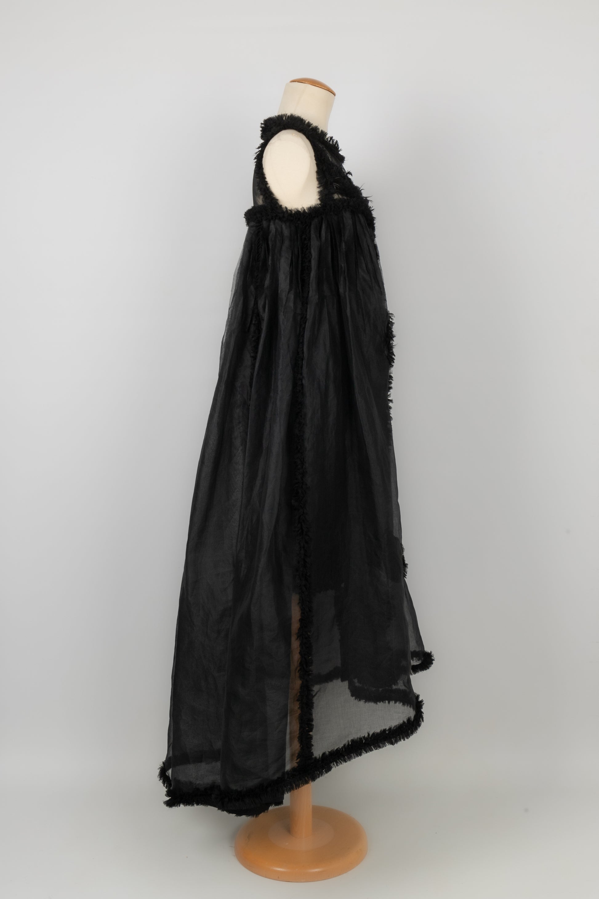 Robe noire Chanel 1990's