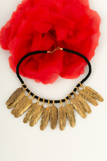 Collier "Plumes" Yves Saint Laurent