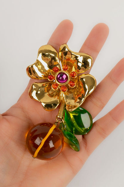 Broche "Fleur" Christian Lacroix