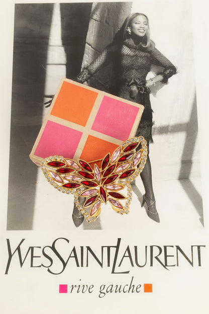 Broche "Papillon" Yves Saint Laurent