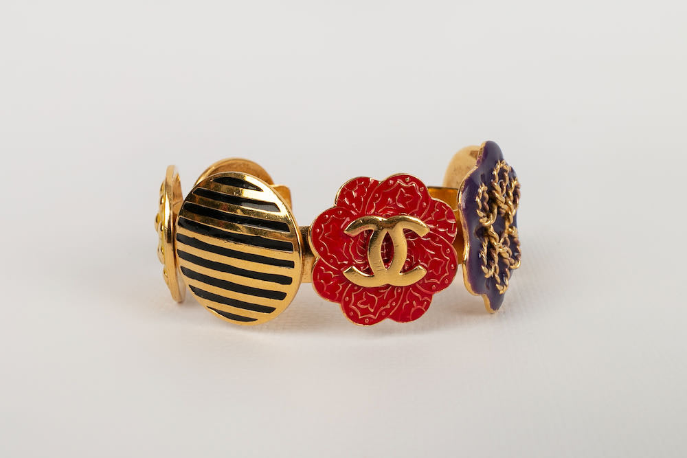 Bracelet émaillé Chanel