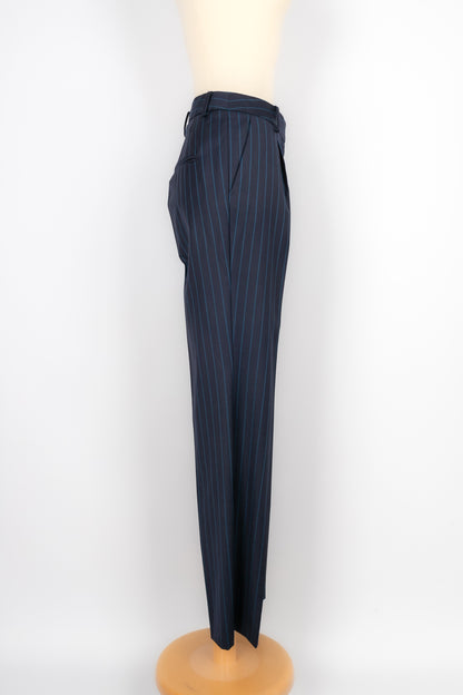 Pantalon à rayures Dior