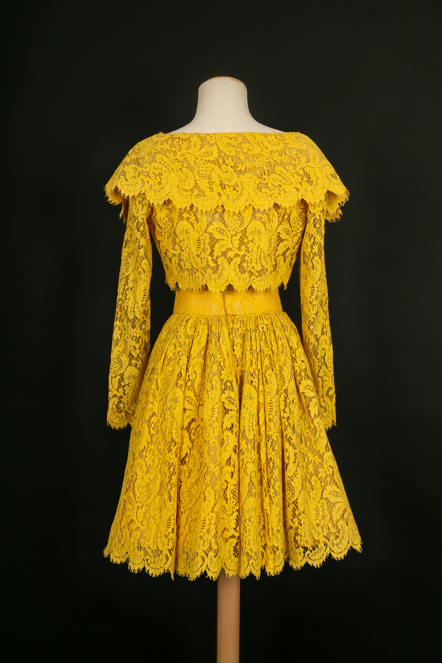 Robe Rochas Haute Couture Printemps-Eté 1992