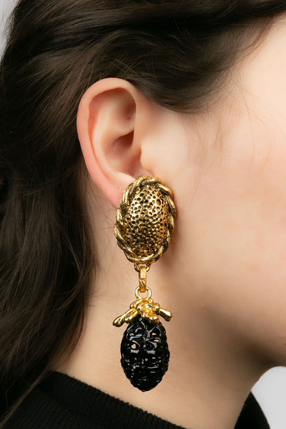 Boucles d'oreilles Yves Saint Laurent