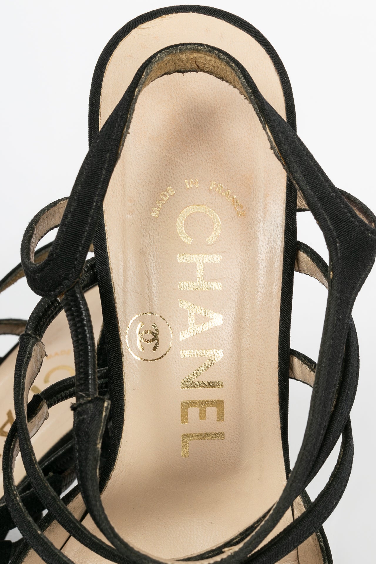 Escarpins noir. Chanel