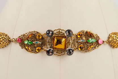 Ceinture bijou Yves Saint Laurent 1989