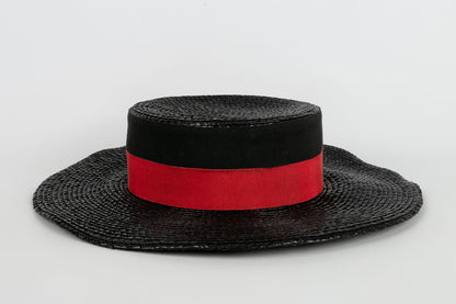 Chapeau de paille Yves Saint Laurent 