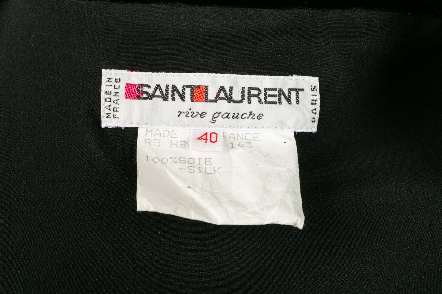 Robe Yves Saint Laurent Hiver 1988-89