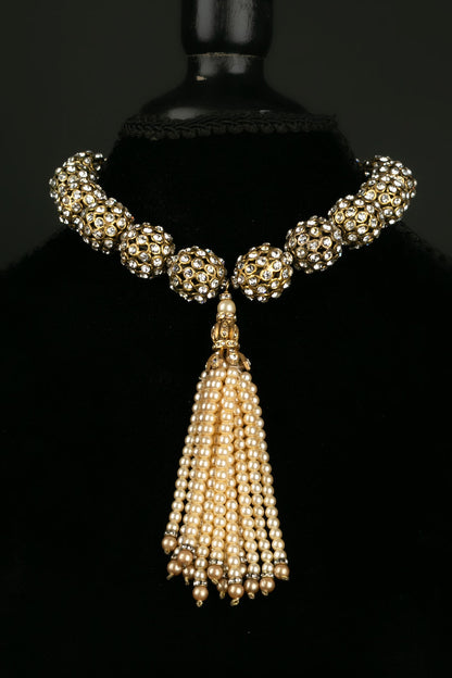 Exceptionnel collier Chanel 1983