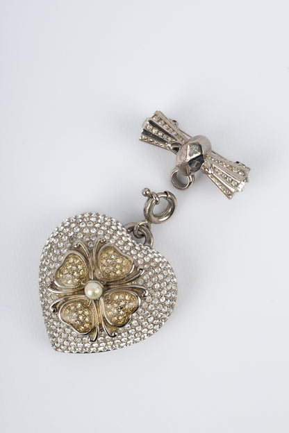 Broche coeur Dior