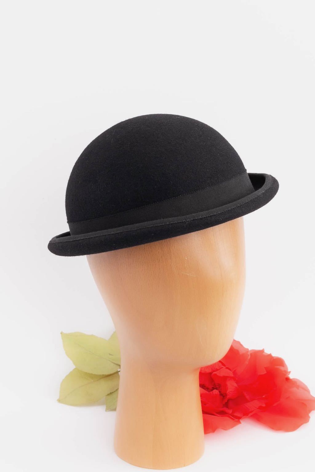 Chapeau noir Maison Michel