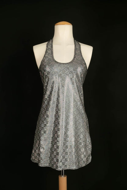 Robe argentée Paco Rabanne