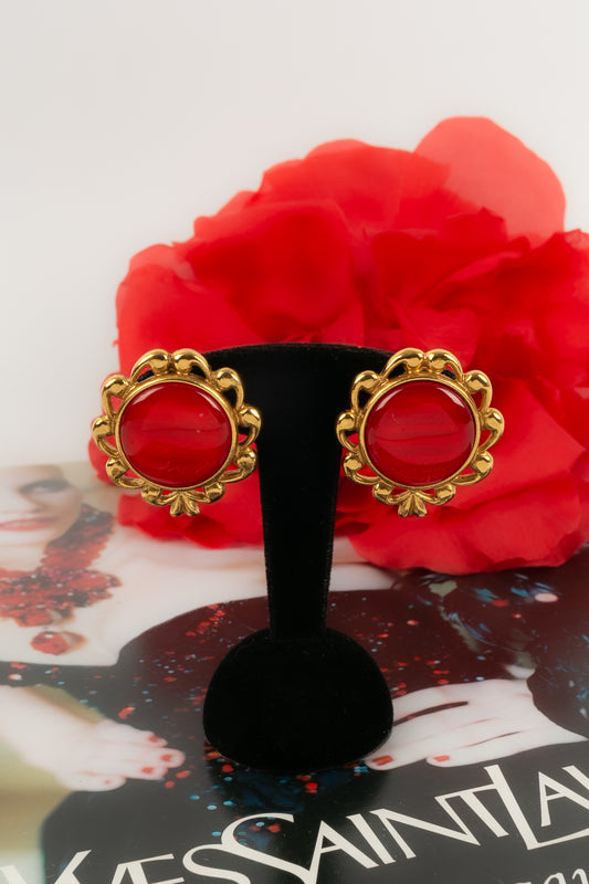 Boucles d'oreilles Yves Saint Laurent