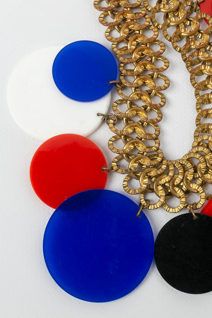 Collier à breloques Yves Saint Laurent (Attribué à)