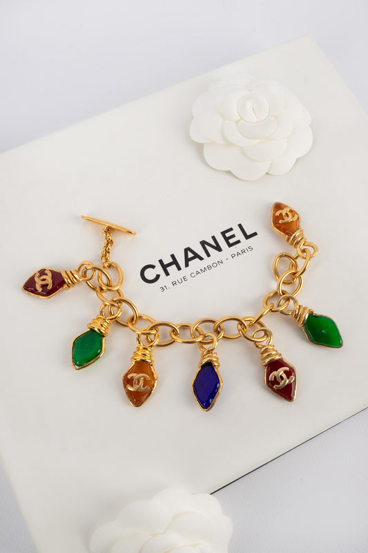 Bracelet breloques Chanel 1995