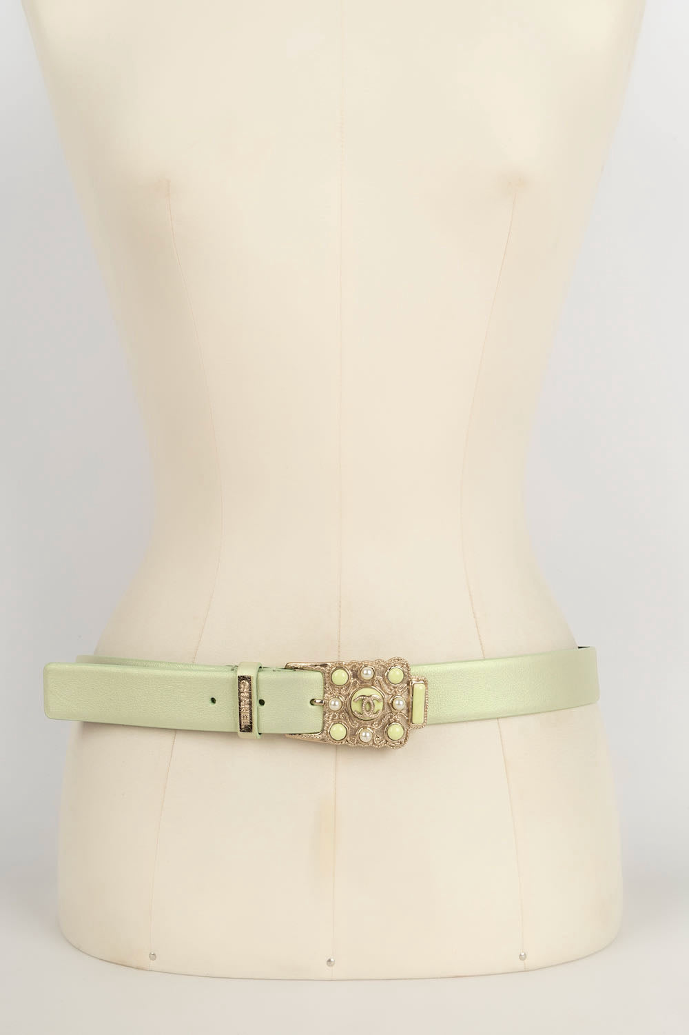 Ceinture en cuir Chanel 