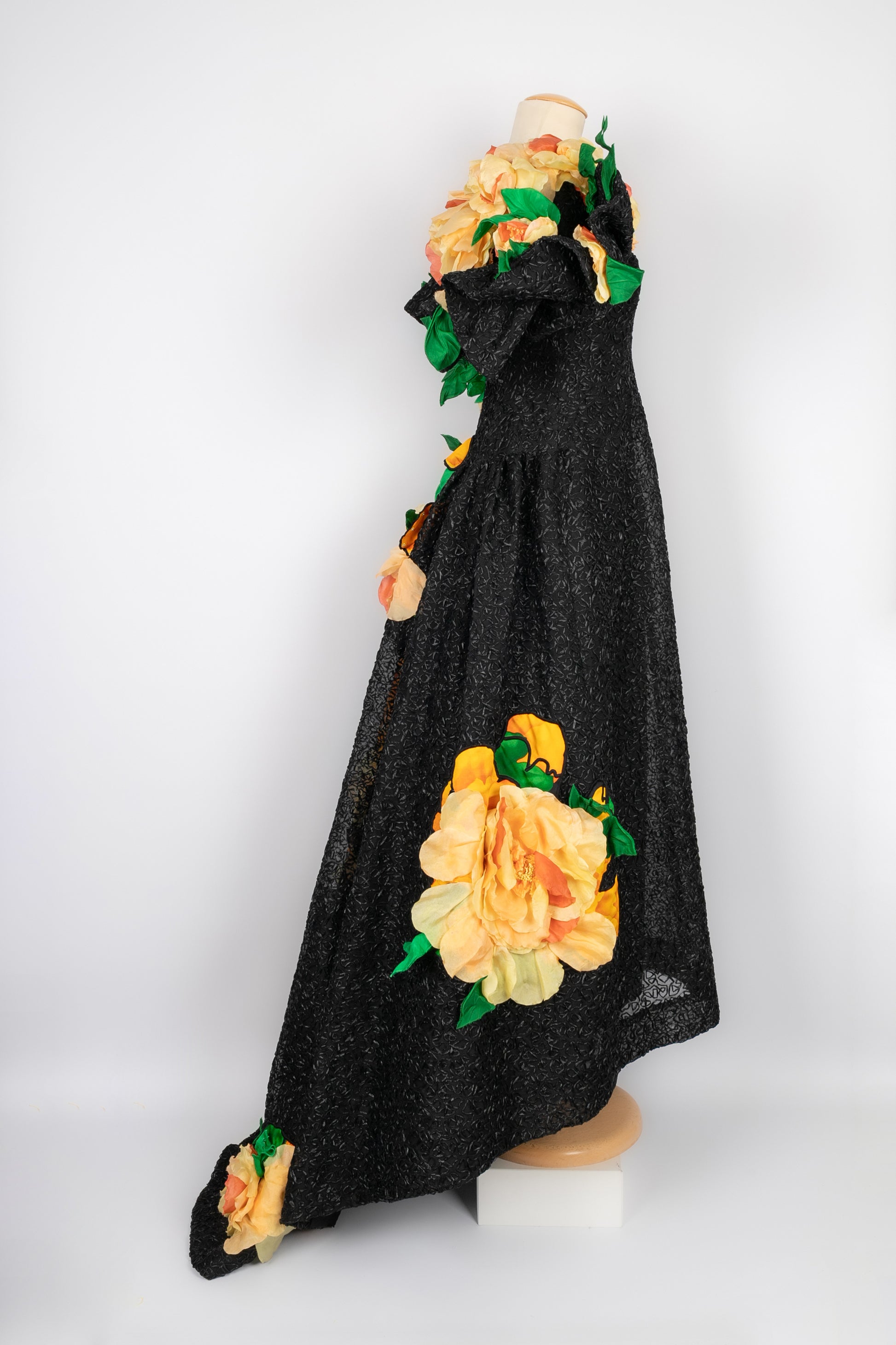 Maxi robe Pierre Balmain Haute Couture 1989 – Les Merveilles De