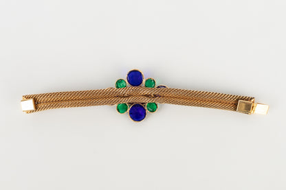 Bracelet en pâte de verre Chanel 