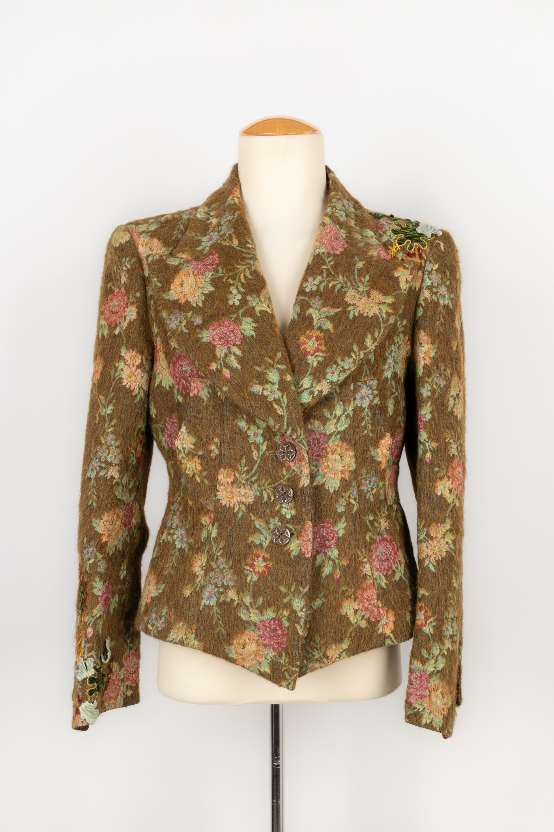 Veste fleurie Christian Lacroix