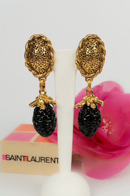 Boucles d'oreilles Yves Saint Laurent