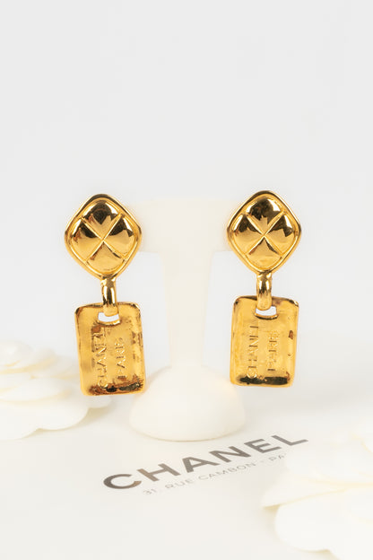 Boucles d'oreilles Chanel 1980s