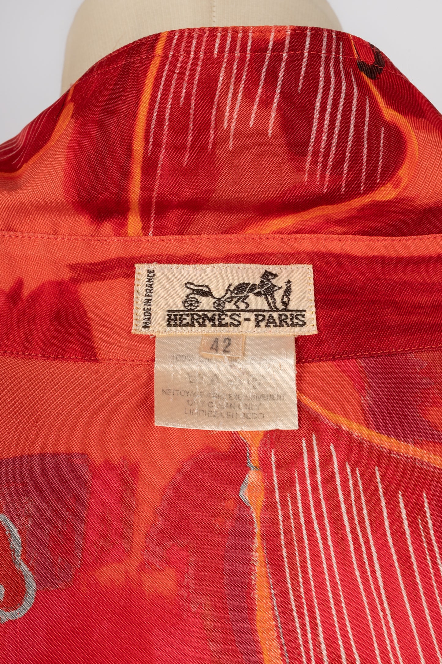 Chemise "Concerto" Hermès