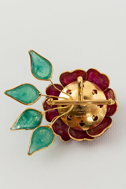 Broche camélia Augustine