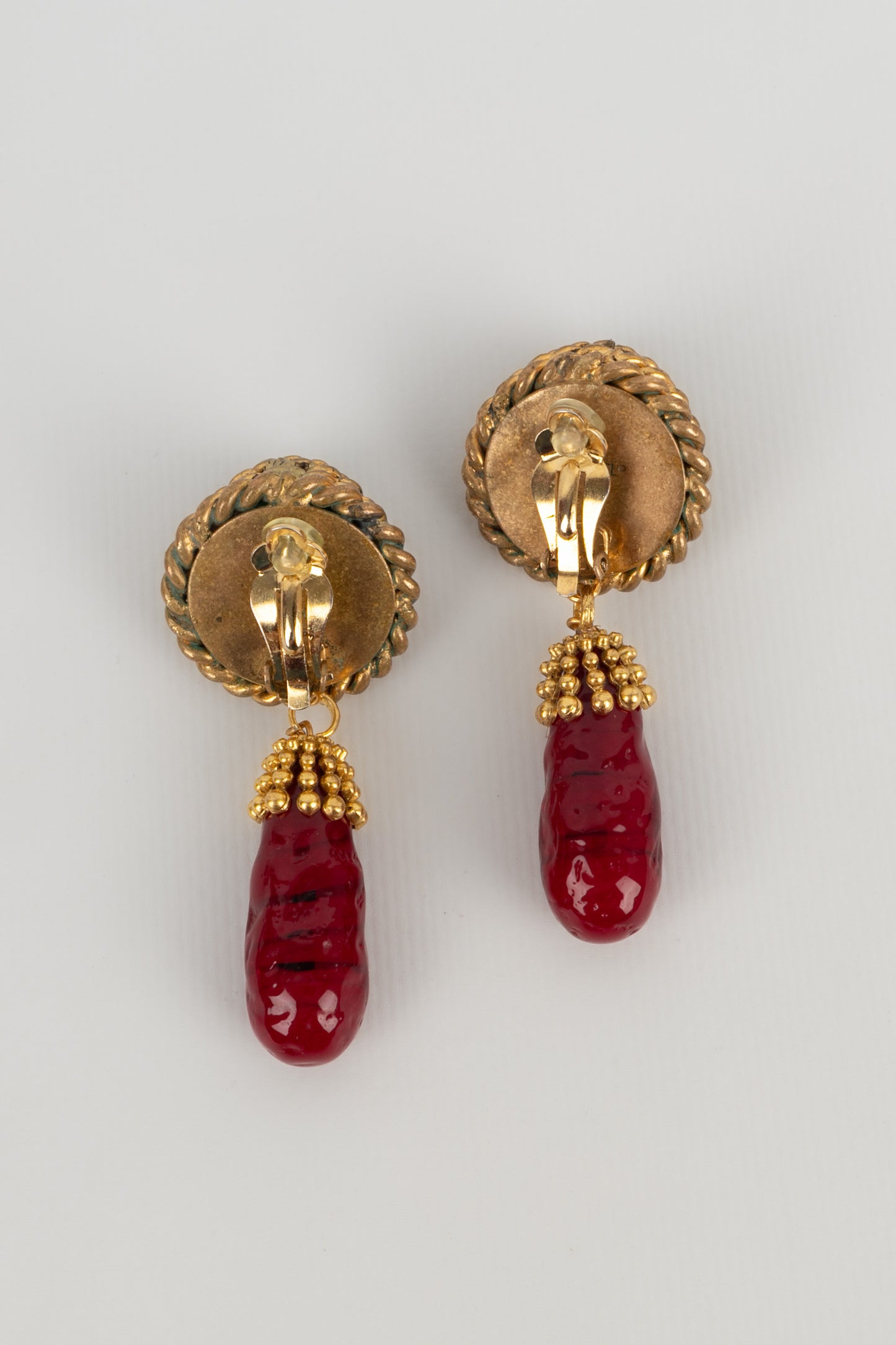 Boucles d'oreilles Chanel 1984