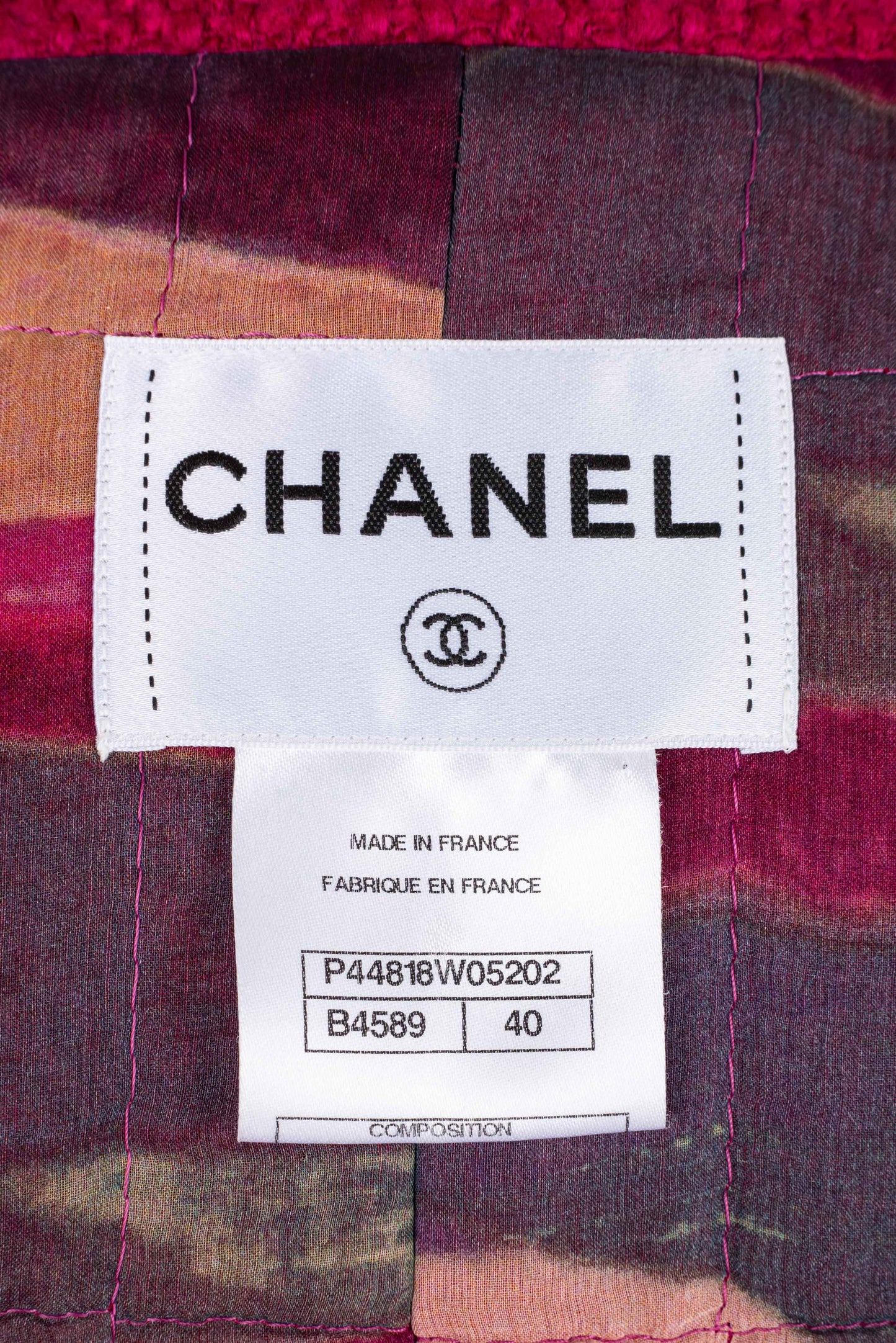 Manteau Chanel Automne 2012