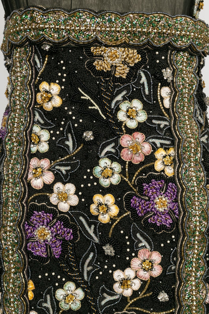 Robe brodée Torrente Haute Couture 1991