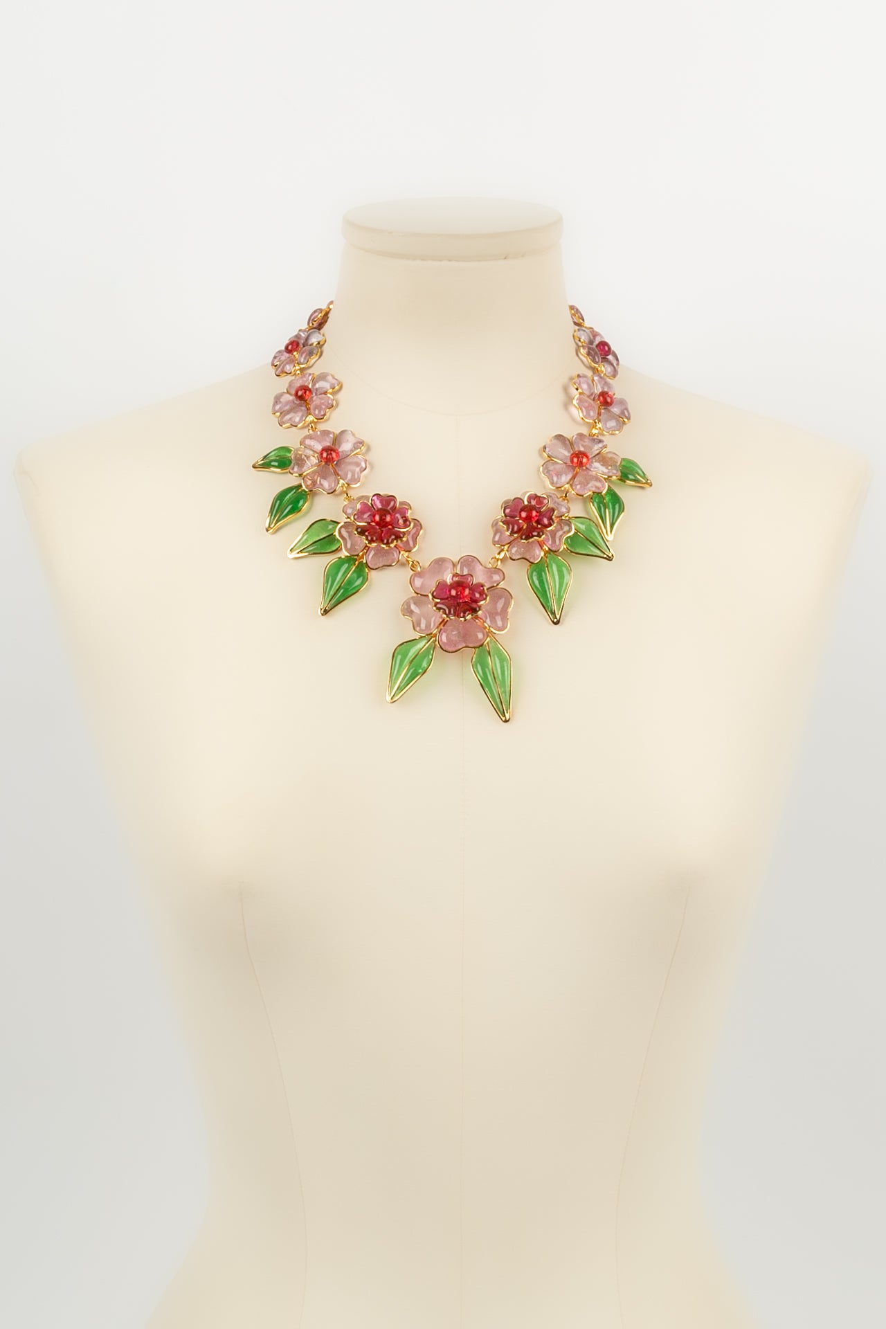 Collier fleurs Augustine