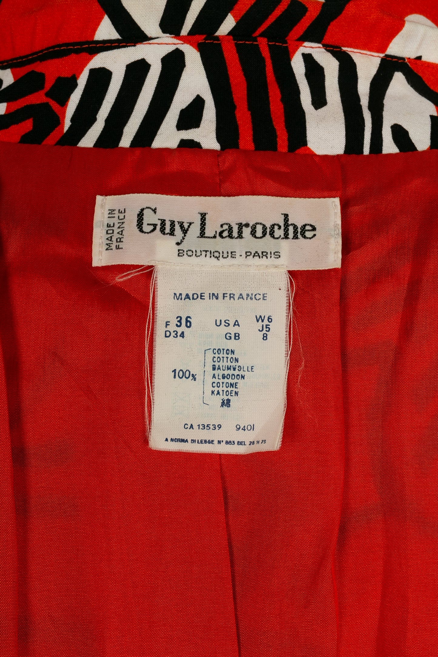 Chemisier Guy Laroche