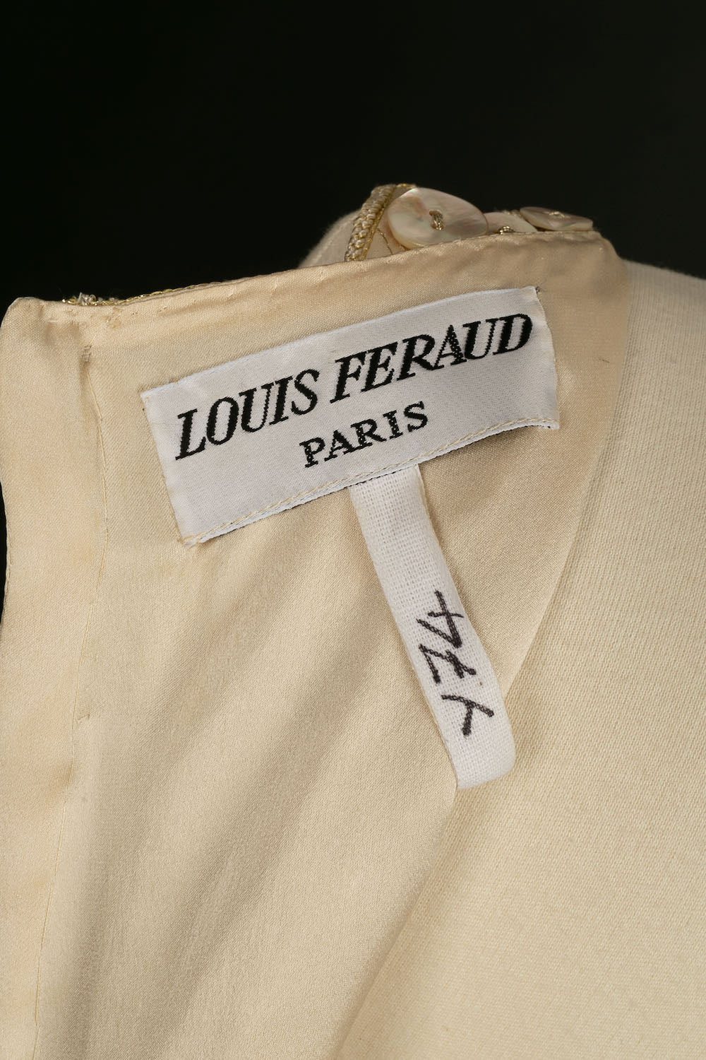 Robe Louis Féraud Haute Couture 1991