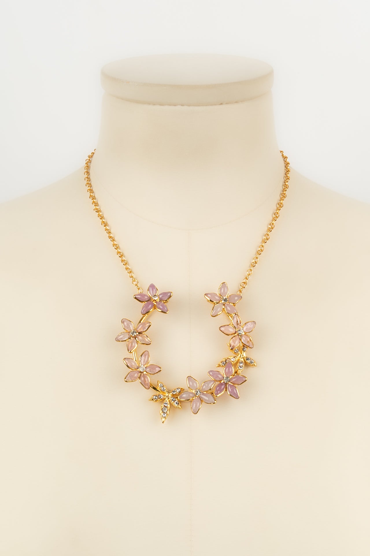 Collier fleurs Augustine