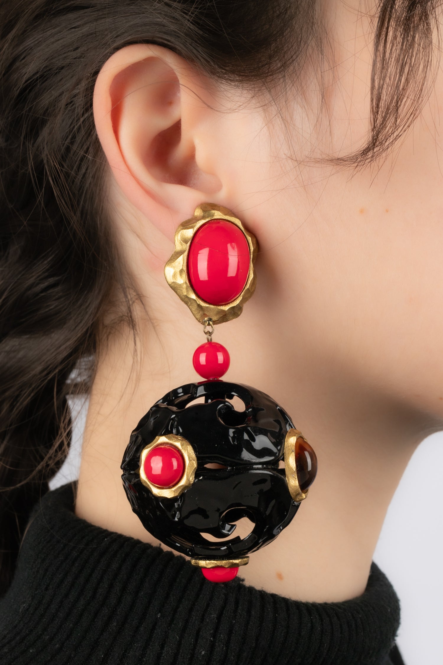 Boucles d'oreilles Christian Lacroix