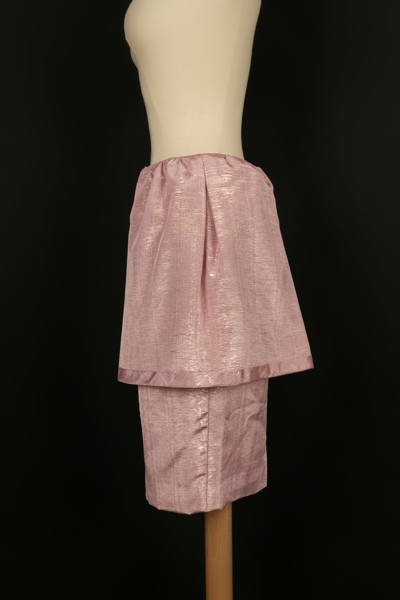 Jupe en coton rose Nina Ricci