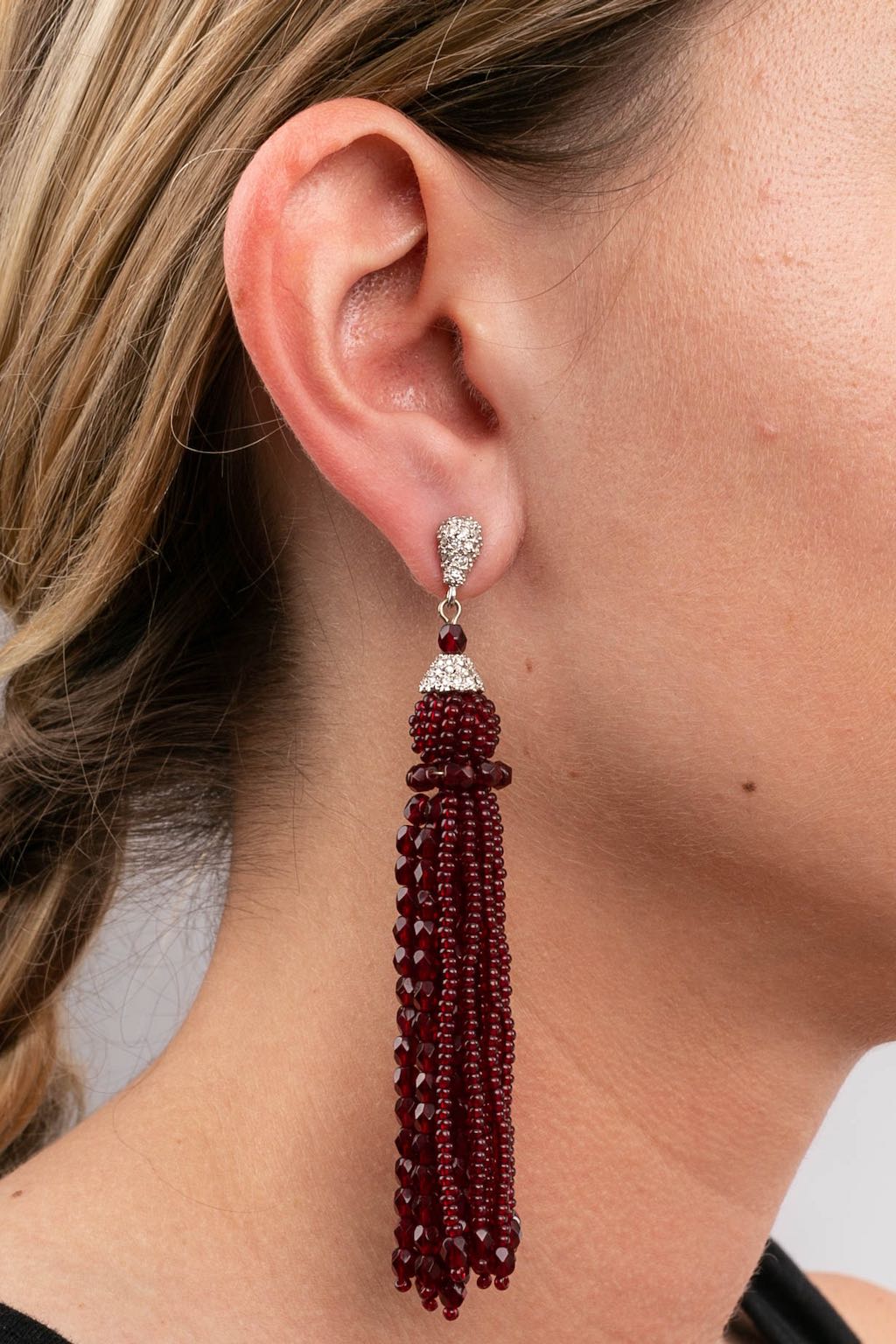 Boucles d'oreilles de perles Dior (Attribuées à)