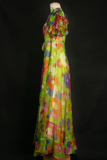 Robe en organza 1960s