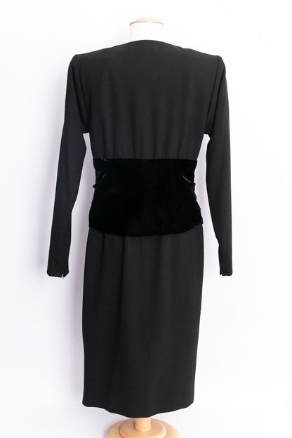 Robe Yves Saint Laurent Haute Couture Hiver 1990