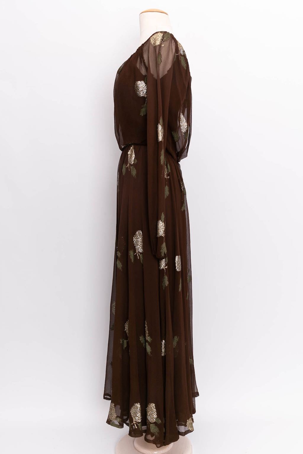 Robe Jean Patou Haute Couture Hiver 1974/75
