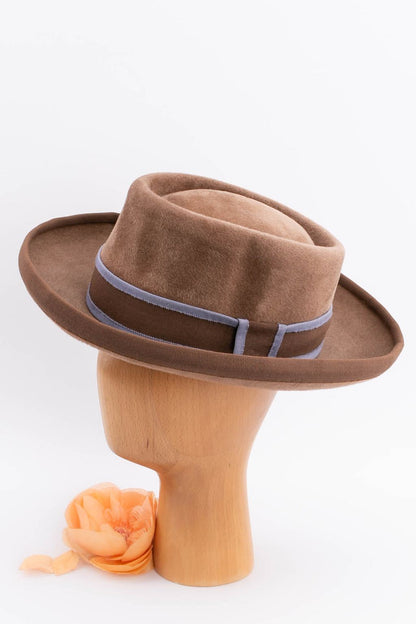 Chapeau marron Motsch