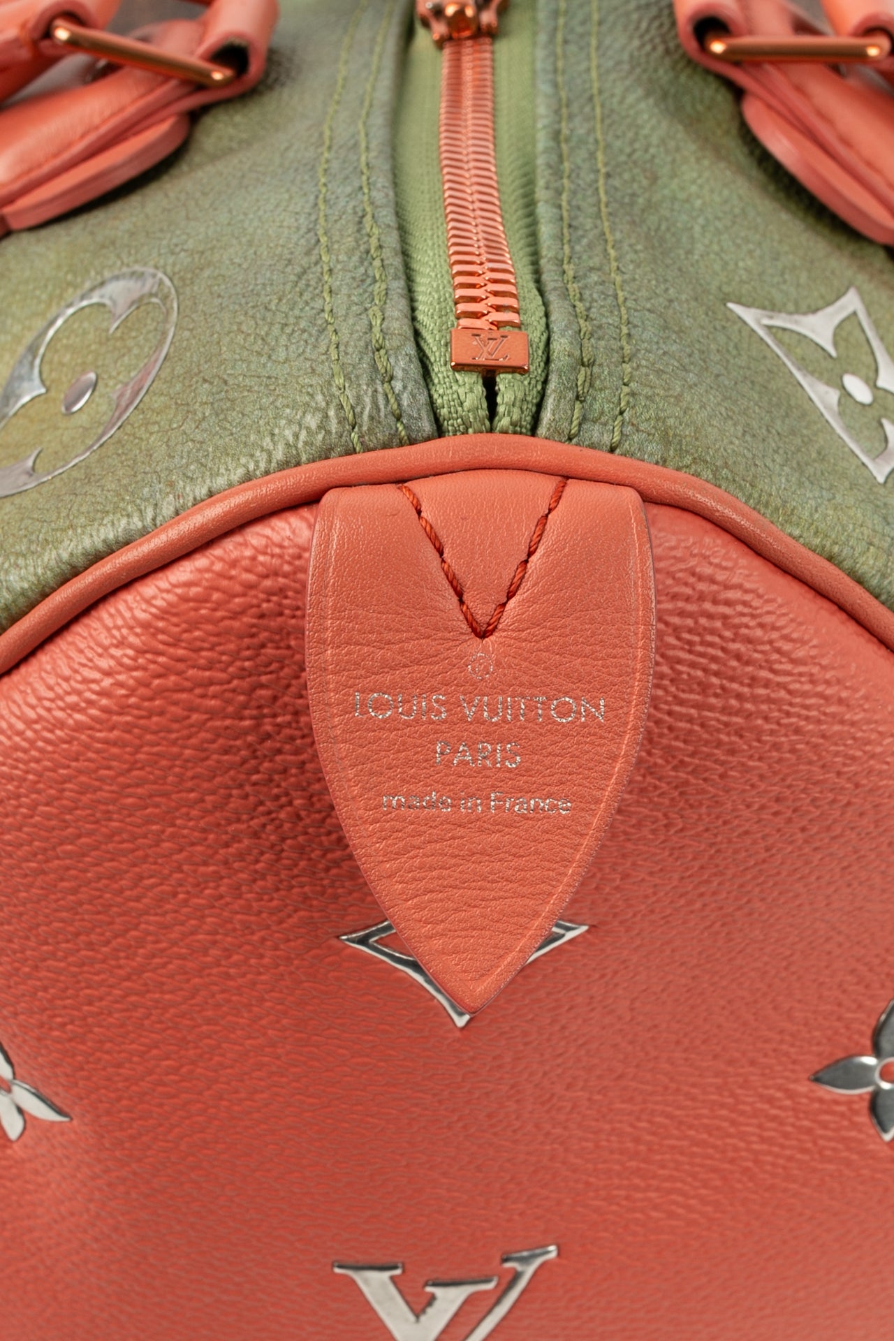 Sac à dos Louis Vuitton Editions Limitées Jeff Koons en cuir et cuir bleu