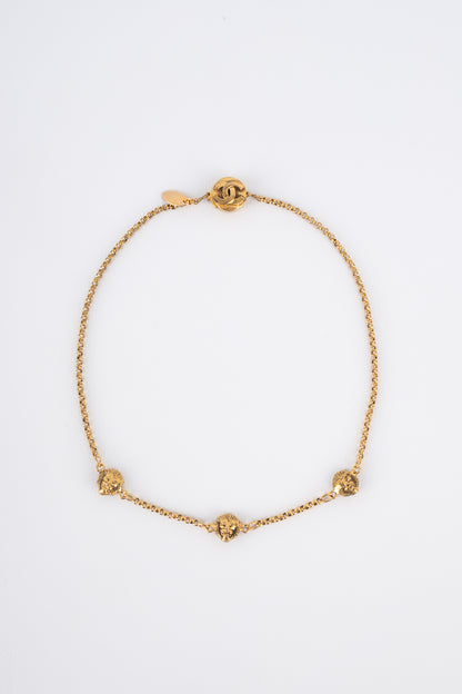 Collier lion Chanel